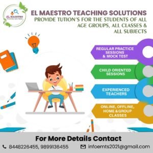 Tuition Classes for Students of All Age Groups