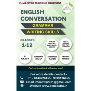 English Conversation Classes – Grammar & Writing Skills