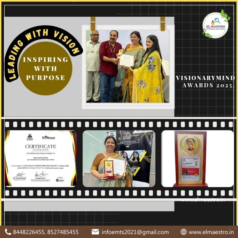 Honoured as Eminent Guest at Visionary Mind Awards 2025 at RishiHood University